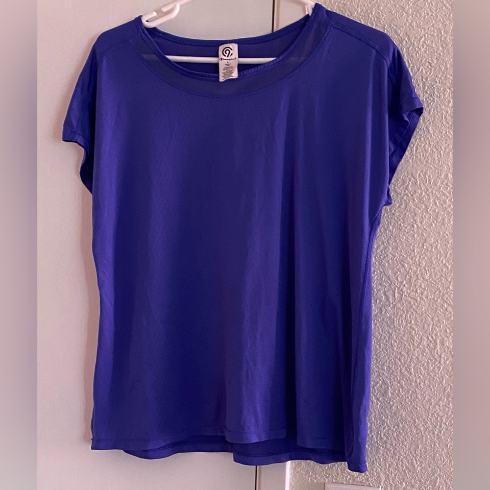 Blue Champion Tee shirts